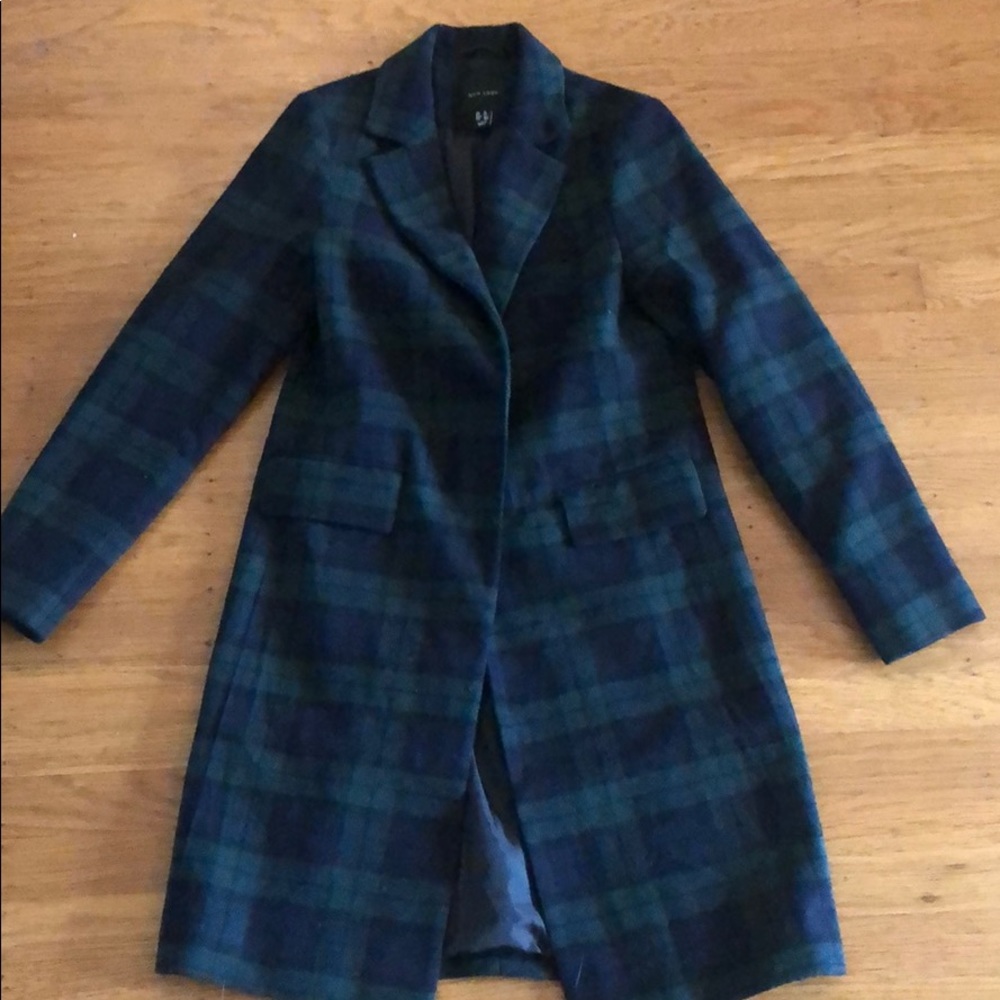 New Look plaid coat